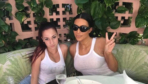 Kim Kardashian & Danielle Bregoli MakeUp After Drama During Lunch At BeverlyHills Hotel Kim Kardashian & Danielle Bregoli MakeUp After Drama During Lunch At BeverlyHills Hotel